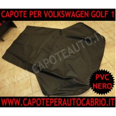 cappotta capote per Volkswagen Golf 1 2 cabrio (1980/1993) in pvc originale colore nero anche Karmann